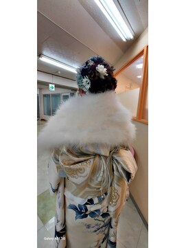 美容室 マムズ 振袖着付け/ヘアセット