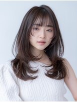 ハバナ 天神(HAVANA) デザインカラー/レイヤーカット/オリーブベージュ