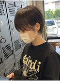 【廣田】小顔天使の羽バング/コンパクトショート