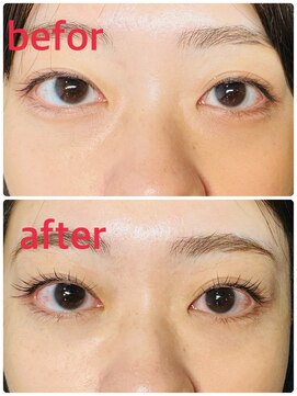 シェリル ヘアーアンドビューティー(cherir HAIR&BEAUTY) ラッシュリフト上/メーテルロッド