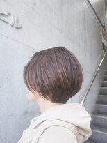 ヘアーモード バーブ(Hair Mode Verve)&nbsp;前上がりショートボブ＋前髪なし