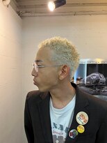 ビーバイエイトジェンツ(Bee by EIGHT GENTS)&nbsp;カルマパーマ／ベリーショート/ダークアッシュ/ニュアンスパーマ