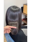 髪質改善ストレート