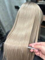 オルズ 渋谷(ALLZ)&nbsp;ブロンドケアブリーチハイトーンカラー髪質改善トリートメント