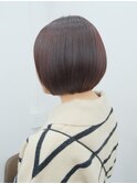 伸ばしかけでも綺麗なショートボブに　横浜駅4分