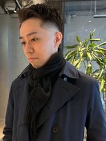 メンズサロン ブロック(Men's Salon bloc) ベリーショート　アップバング　刈り上げ　ツーブロック30代40代