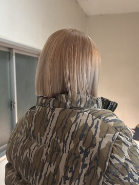 カシェル(cashel) ミルクティーグレージュ/ケアブリーチカラー