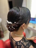 アース 恵比寿店(HAIR&MAKE EARTH)&nbsp;結婚式お呼ばれヘアアレンジ