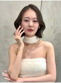 大人上品なボブ×韓国くびれ