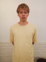 メイクス 表参道(MAKE'S omotesando)&nbsp;ブリーチのプリンを活かす、ナチュラル無造作ショート