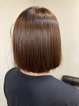 ヘアーフリーティー Hair freety ツヤ髪×上品ナチュラルストレート #袋井駅#愛野駅#縮毛矯正