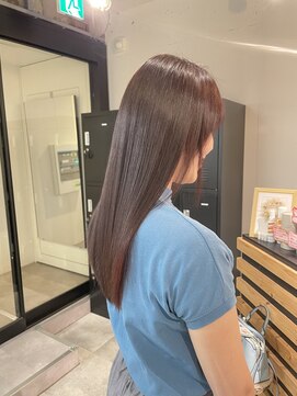 アイリー 名古屋(A/LEE) ストレート/髪質改善/暖色ブラウン