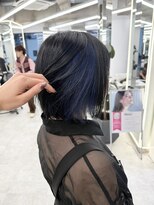 スウィープ 札幌大通(sweep)&nbsp;クール可愛い☆ブルーブラックインナーで艶感アップ◎