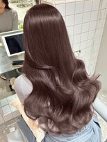 シーシンジュク 新宿南口(Sea shinjuku)&nbsp;オリーブグレー×小顔［ココアベージュ／黒髪／クラゲヘア］