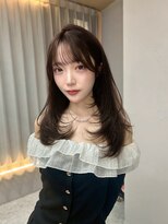 ボタン テンジン(VOTAN tenjin)&nbsp;【木串楽人】韓国ヘア/ミディアム/ミディアムレイヤー