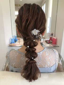 ヘアポジション 大曲北店 HAIR Position 編みおろしヘア