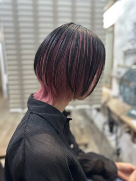 ラウラアンドロー(LAURA&RO) ミルクティーベージュダブルカラーインナーカラーケアブリーチ