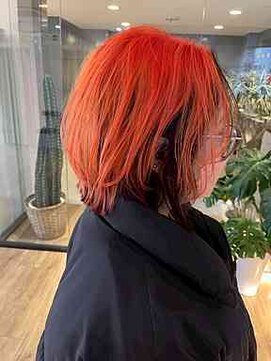 エヌプラスリタ 近鉄八尾(N+lita) 黒髪クラゲヘアーオリーブグレー小顔ココアベージュ