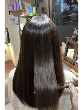 ヘアリゾート粋 ドゥオ 新宿南口店(dua) トステア&オッジオット配合 ウトエト髪質改善ストレート