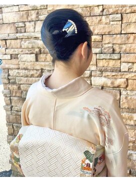 エノモト(ENOMOTO) 七五三 訪問着御着付け ヘアアレンジ