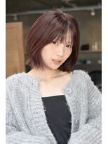 ビューティアンドトリップ クイーンズグッドプラン(Beauty&Trip QUEENS Good Plan) レイヤーボブ×ボルドー