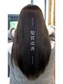 レンク(LENC)&nbsp;髪質改善特化美容師。手触りは柔らかく、朝の準備が楽になります