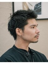 ペルズヘア(PELLS HAIR)&nbsp;スパイキーショートテーパーフェード短髪ヘアテーパーフェード