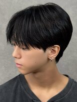 エルマーク メンズパーマ 吉祥寺(L-MARK)&nbsp;マッシュヘア/黒髪/メンズカット/men's/フェザーパーマ