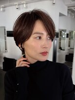 アビー(ABBEY) ショートショートボブショートヘア大人ショート耳掛けショート