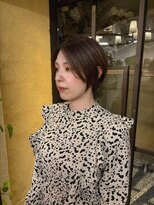 ゼロヘアー ガーデン(zero hair GARDEN)&nbsp;ショートボブ×レイヤー
