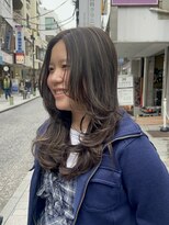 フェイス 石川町 (FACE)&nbsp;伸ばしかけでも可愛く！顔まわりレイヤーでつくる小顔ロング