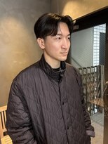 クレオヘアフィーカ(CLEO hair fika) 作り込みすぎない、ラフなセンターパート