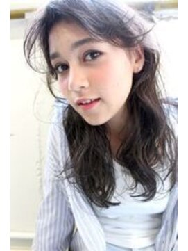 グリーン 渋谷(green) グレイアッシュ×long wave perm#2