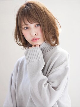 マリアバイアフロート(Maria by AFLOAT) 【添田】大人かわいいボブ,ワンレン,ブルージュ,斜めバング