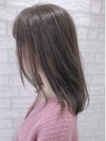 ジーナ 梅田(Zina)&nbsp;☆Zina☆セミロング×ヴェールピンク