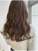 【RAF TOKYO 2nd Rina】チョコレートベージュ×ゆるふわ巻き
