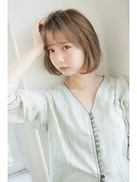 ヘアーサロン グース(Goose) ふわふわ前下がりヘア