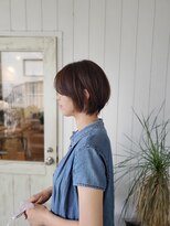 ヘアスペース リズム グリーン(Hair space Rizm green)&nbsp;王道ショートボブ