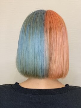 スターリバー(STAR RIVER) ツートーンカラー　水色コーラル