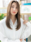 かきあげ前髪抜け感ヘア…小顔流れるレイヤーb上尾20代30代40代