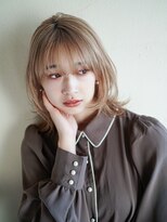 透明感ミルクティカラー×ブリーチ2回×masena