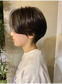 前下がりショート/マッシュショート/くびれショート