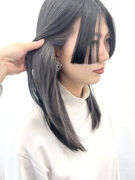 ココ 原宿(KOKO) 【GUEST STORY】Inner #姫カット#インナーカラー#ダークアッシュ