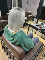 アルカナ 明治神宮前原宿(ARCANA)&nbsp;ホワイトベージュ　デザインカラー　ハイライト　インナーカラー