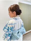 【emme×石崎】浴衣ヘアセット