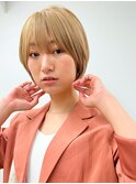 【長谷川】ブロンド美人ショート