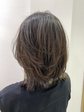 ロンドアベニール 北千住(Lond avenir) くびれヘア　レイヤーカット/ナチュラルウルフ/イメチェン