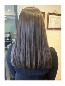 ココカラヘアー ニコ(cococara hair nico) 透明感カラー/グレージュ/寒色系/艶髪/ナチュラルストレート