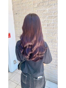 プロデュース 南林間店(Produce) うる艶ウェーブ×髪質改善ケア ピンクブラウン デジタルパーマ
