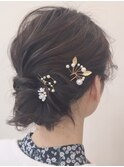 ナチュラルヘアアレンジ